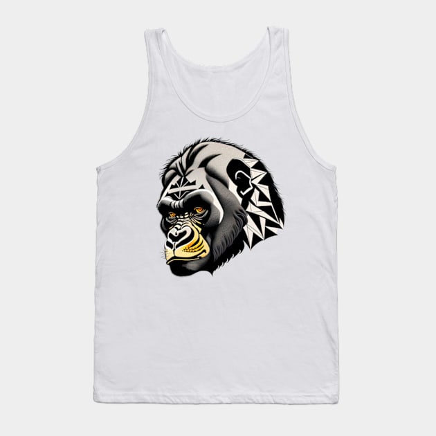 Ape, gorilla Tank Top by IDesign23